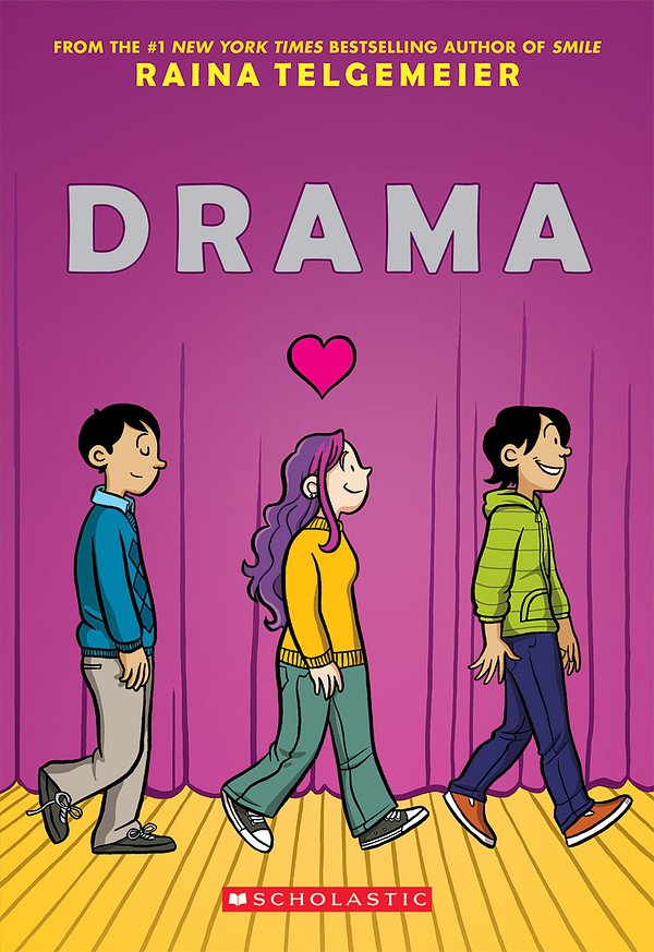 Cover Art for 9780545326995, Drama by Raina Telgemeier