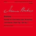 Cover Art for 9783850550147, Clarinet Sonata Op 120 No 1 F Minor Op 1 (Wiener Urtext) by Johannes Brahms