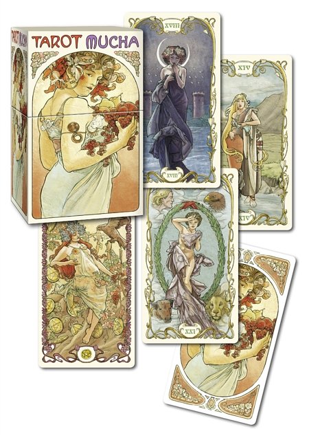 Cover Art for 9788865273067, Tarot Mucha: 78 Full colour cards and 16 page guide booklet by Pietro (Pietro Alligo) Alligo