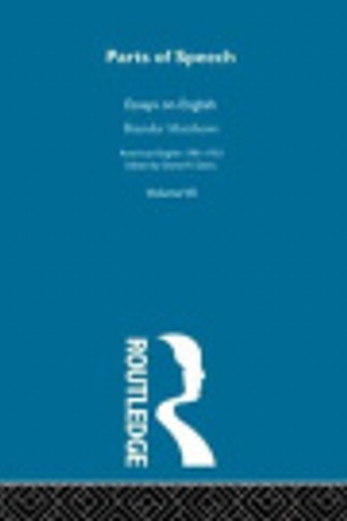 Cover Art for 9780415279710, Parts of Speech Essays English V7 by Daniel R. Davis