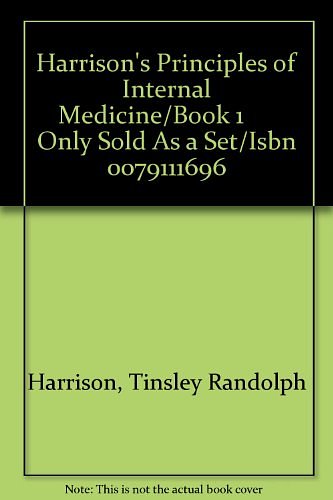 Cover Art for 9780070323711, Harrison's Principles of Internal Medicine, 13th Edition by Tinsley Randolph Harrison, Kurt J. Isselbacher