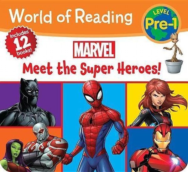 Cover Art for 9781368008525, World of Reading Marvel Meet the Super Heroes! (Pre-Level 1 Boxed Set) by Marvel Press Book Group