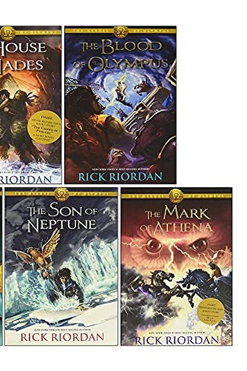 Cover Art for 9789123983711, The Heroes of Olympus by Rick Riordan The Complete 5 Books Collection Set (Lost Hero, Son of Neptune, Mark of Athena, House of Hades & Blood of Olympus) by Rick Riordan