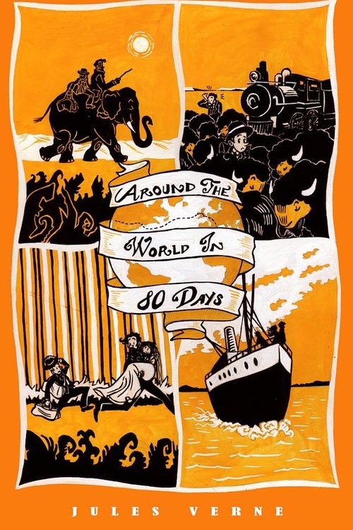 Cover Art for 9781329371361, Around the World in 80 Days by Jules Verne