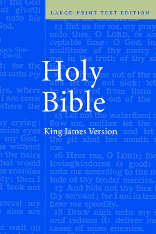 Cover Art for 9780521163347, KJV: Authorized King James Version by Bible