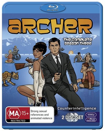 Cover Art for 9321337140698, Archer - Season 3 by 20th Century Fox