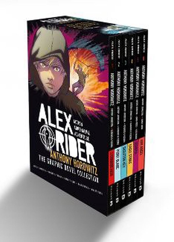 Cover Art for 9781406398830, Alex Rider The Graphic Novel Collection 6 Books Box Set by Anthony Horowitz (Stormbreaker, Point Blanc, Skeleton Key, Eagle Strike, Scorpia & Ark Angel) by Anthony Horowitz