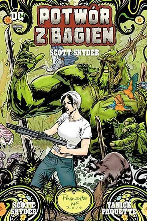 Cover Art for 9788328196254, Potwór z bagien Scotta Snydera by Scott Snyder