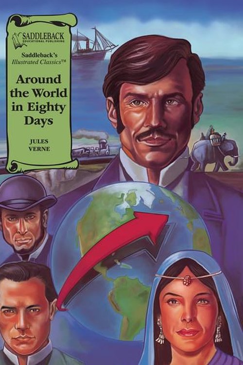 Cover Art for 9781562548827, Around the World in Eighty Days by Jules Verne
