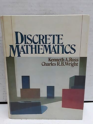 Cover Art for 9780132152860, Discrete Mathematics by Kenneth Allen Ross