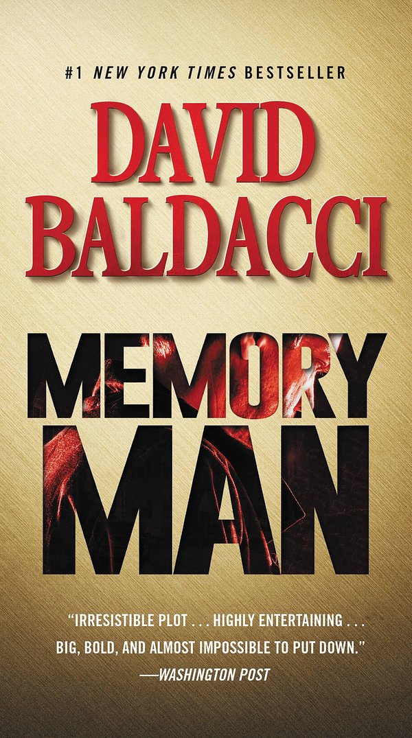 Cover Art for 9781455586387, Memory Man by David Baldacci