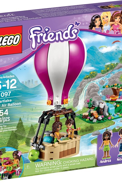 Cover Art for 5702015346764, Heartlake Hot Air Balloon Set 41097 by Lego