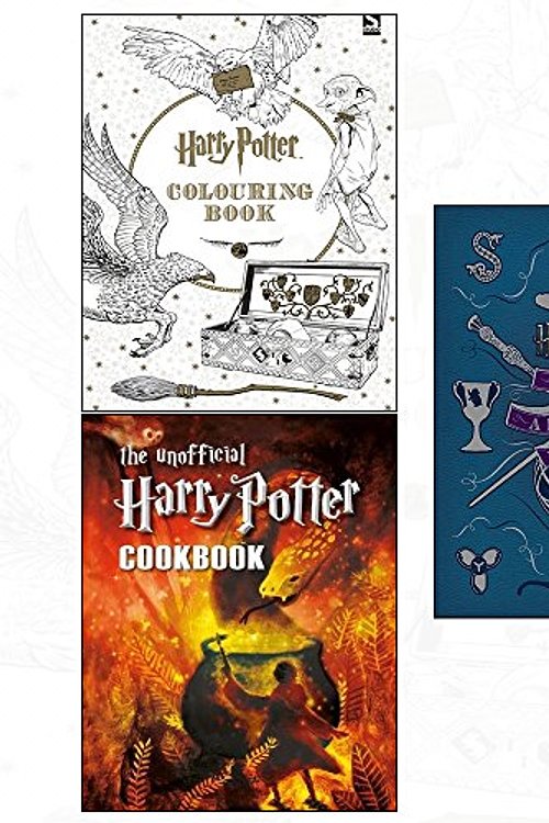 Cover Art for 9789123687572, Artifact vault [hardcover] colouring book and unofficial harry potter 3 books collection set by Jody Revenson, Warner Brothers, Iota