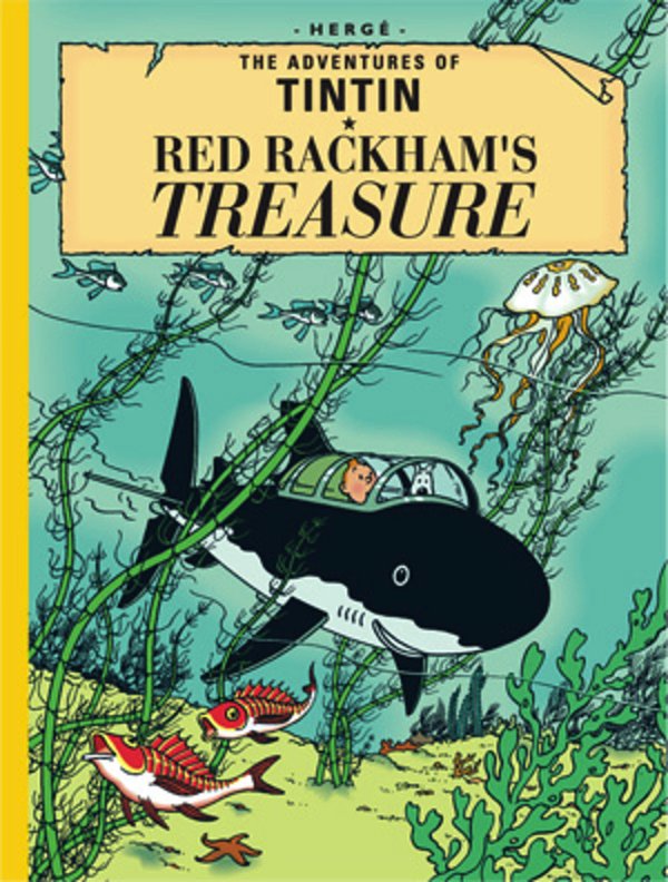 Cover Art for 9780316230544, Red Rackham's Treasure by Hergé