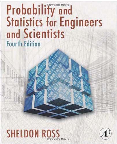 Cover Art for 9780125980579, Introduction to Probability and Statistics for Engineers and Scientists by Sheldon M. Ross