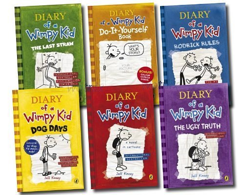 Cover Art for 9780141345734, Diary of a Wimpy Kid Collection 6 Books Set RRP: £ 45.94 (The Ugly Truth, Dog Days, Do-It-Yourself Book, Diary of A Wimpy Kid, Rodrick Rules, The Last Straw (Wimpy Kid) by Jeff Kinney