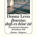 Cover Art for B00XDGVV10, Beweise, Dass Es Boese Ist by Leon, Donna (2007) Paperback by X