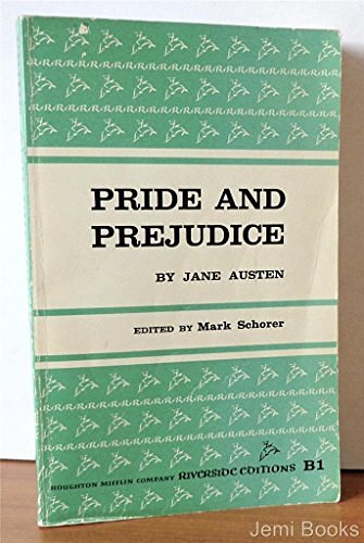 Cover Art for 9780395051016, Pride and Prejudice by Jane Austen