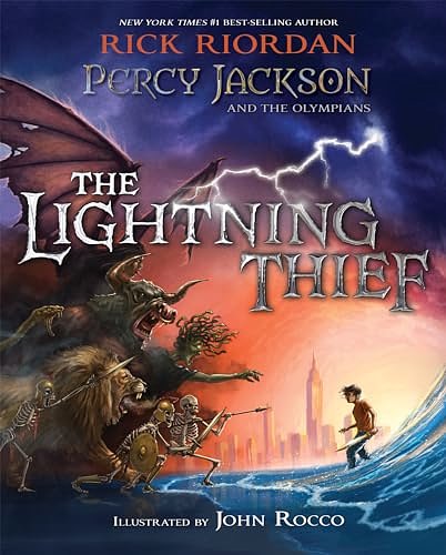 Cover Art for B075ZXX435, Percy Jackson and the Olympians: The Lightning Thief Illustrated Edition by Rick Riordan