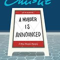 Cover Art for 9780062573322, A Murder is Announced by Agatha Christie