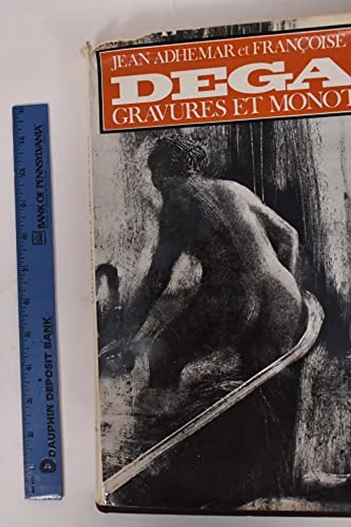 Cover Art for 9782700400007, Edgar Degas; gravures et monotypes by Edgar Degas