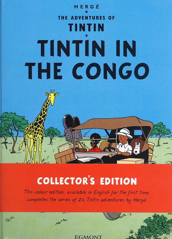 Cover Art for 9781405220989, Tintin in the Congo by Herge