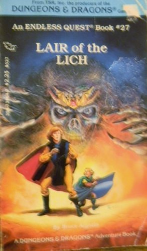 Cover Art for 9780394739649, Lair of the Lich by Bruce Algozin