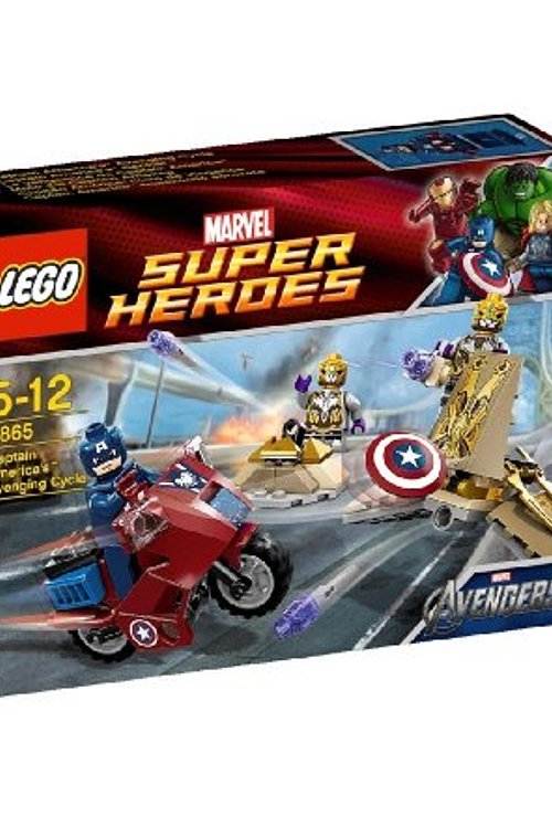 Cover Art for 5702014842397, Captain America's Avenging Cycle Set 6865 by LEGO