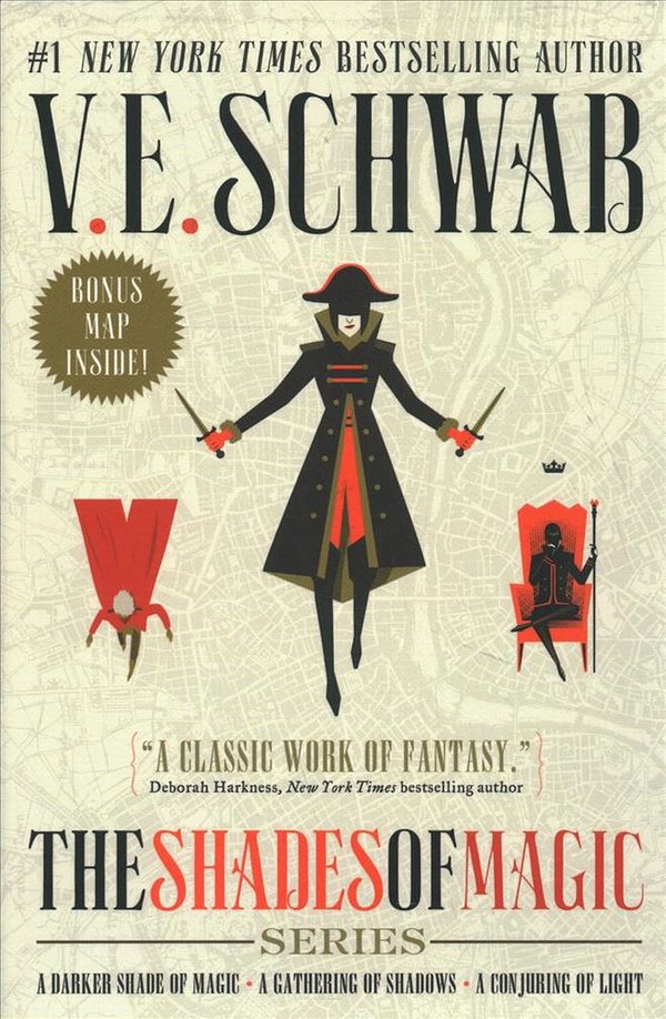 3 editions of Shades of Magic Boxed Set by V. E. Schwab