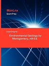 Cover Art for 9781428870338, Exam Prep for Environmental Geology by Montgomery, 7th Ed. by Montgomery