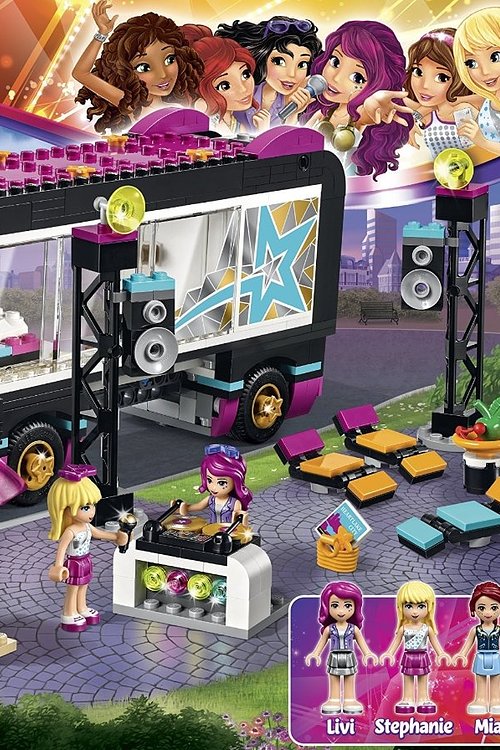 Cover Art for 0673419229425, Pop Star Tour Bus Set 41106 by Lego Friends