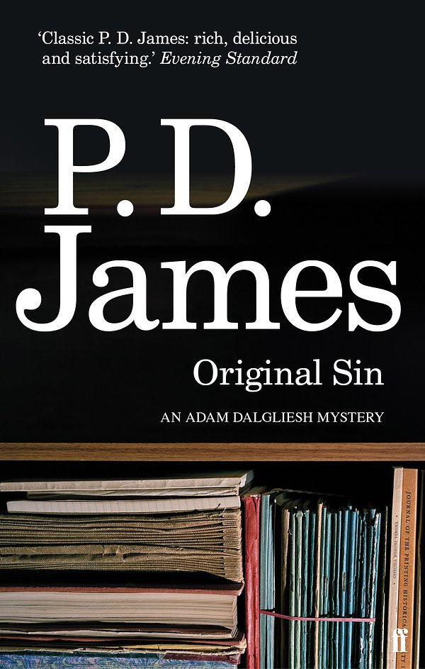 Cover Art for 9780571248902, Original Sin by P. D. James