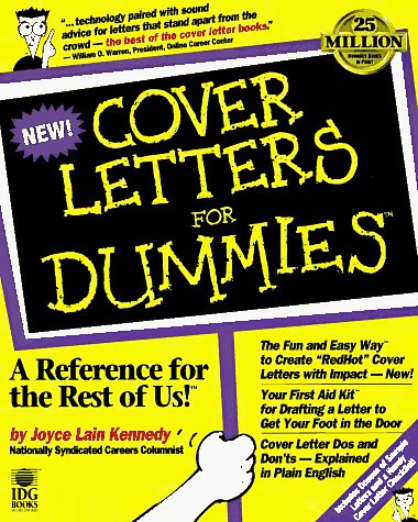 Cover Art for 9781568843957, Cover Letters for Dummies by Lain Kennedy, Joyce