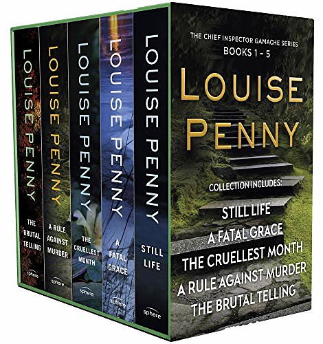 Cover Art for 9780751583243, The Chief Inspector Gamache Series Books 1 - 5 Collection Box Set by Louise Penny (Still Life, Fatal Grace, Cruellest Month, Rule Against Murder & Brutal Telling) by Louise Penny