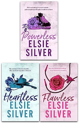 Elsie Silver Chestnut Springs Series 3 Books Collection Set (Heartless, Flawless, Powerless)
