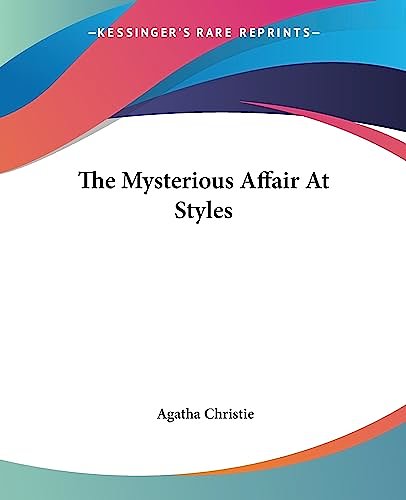 Cover Art for 9781419174865, The Mysterious Affair at Styles by Agatha Christie