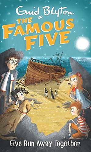 Cover Art for 9780340894569, Five Run Away Together: Famous Five 3 by Enid Blyton