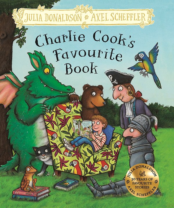 Cover Art for 9781509851560, Charlie Cook's Favourite Book by Julia Donaldson