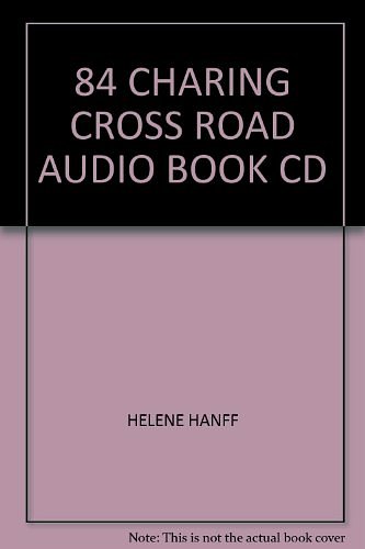 Cover Art for 9781407405124, 84 CHARING CROSS ROAD AUDIO BOOK CD by Helene Hanff