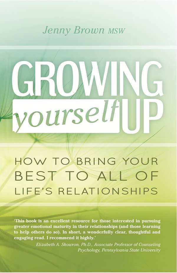 Cover Art for 9781921497971, Growing Yourself Up by Jenny Brown