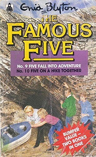 Cover Art for 9780340533925, Five Fall into Adventure by Enid Blyton