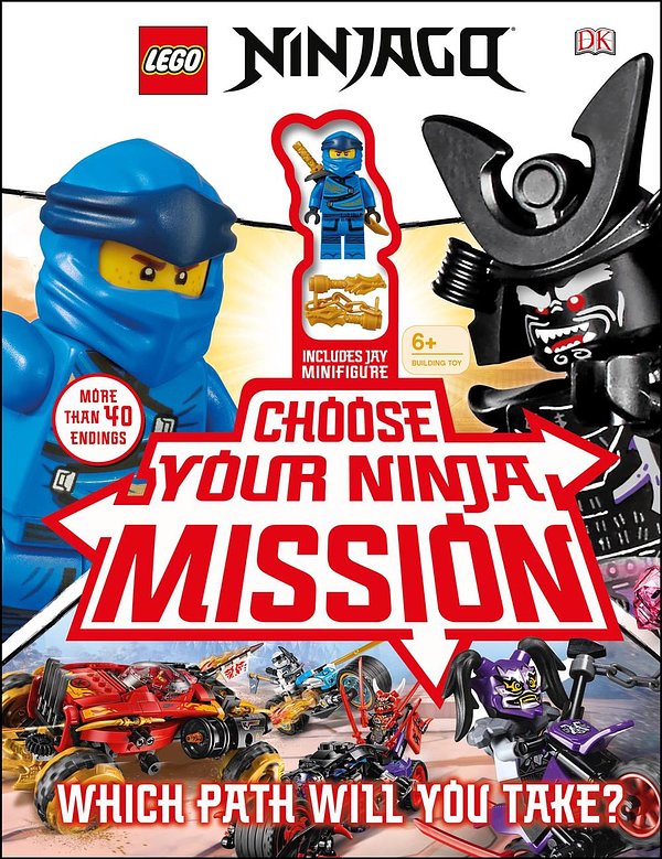 Cover Art for 9781465489555, Lego Ninjago Choose Your Ninja Mission by Simon Hugo