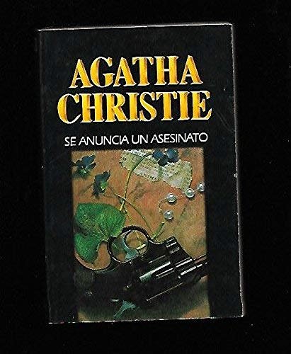 Cover Art for 9788427285521, Se Anuncia un Asesinato by Agatha Christie