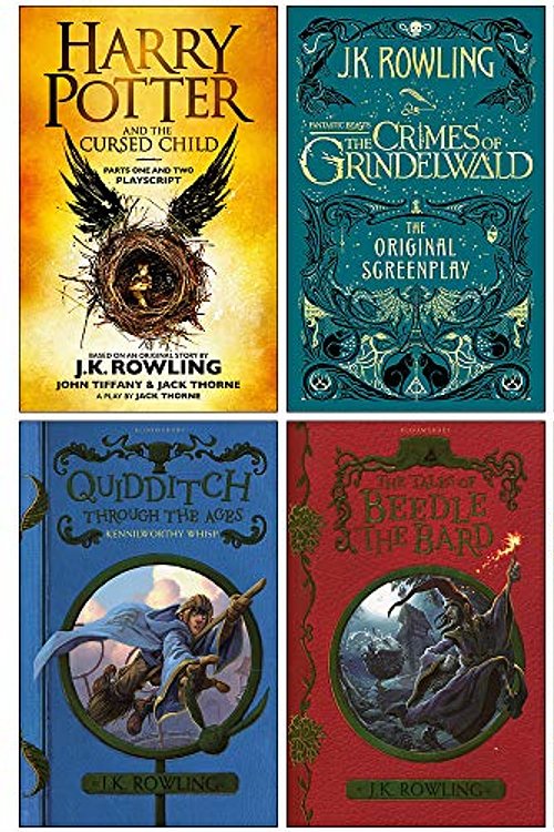 Cover Art for 9789123963461, J.K. Rowling Collection 6 Books Set (Harry Potter and the Cursed Child Parts One and Two, Fantastic Beasts The Crimes of Grindelwald,The Original Screenplay,Quidditch Through the Ages and more) by J.k. Rowling