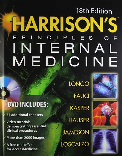 Cover Art for 9780071748872, Harrison's Principles of Internal Medicine by Dan Louis Longo, Anthony S. Fauci, Tinsley Randolph Harrison, Dennis L. Kasper, Stephen L. Hauser, J. Larry Jameson, Joseph Loscalzo