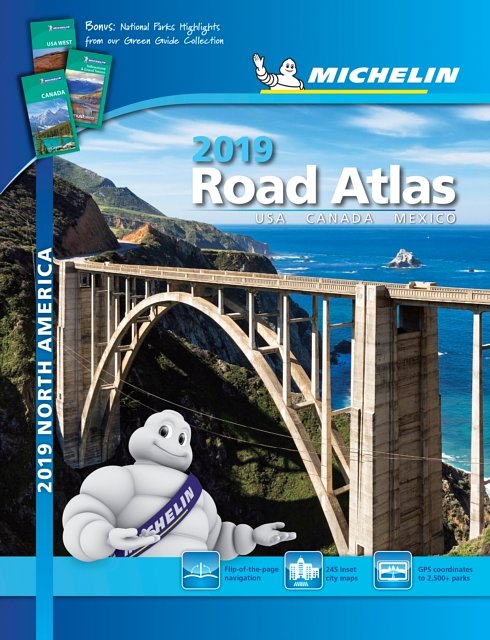 Cover Art for 9782067227903, Road Atlas 2019 -  USA, Canada, Mexico (A4-Spiral) (Atlas (Michelin)) by Michelin