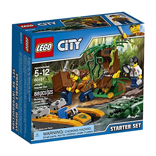 Cover Art for 0673419264853, Jungle Starter Set Set 60157 by LEGO