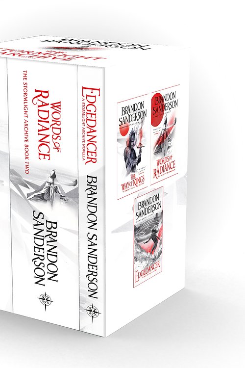 Cover Art for 9781399622356, The Stormlight Archive Boxed Set: Part One by Brandon Sanderson