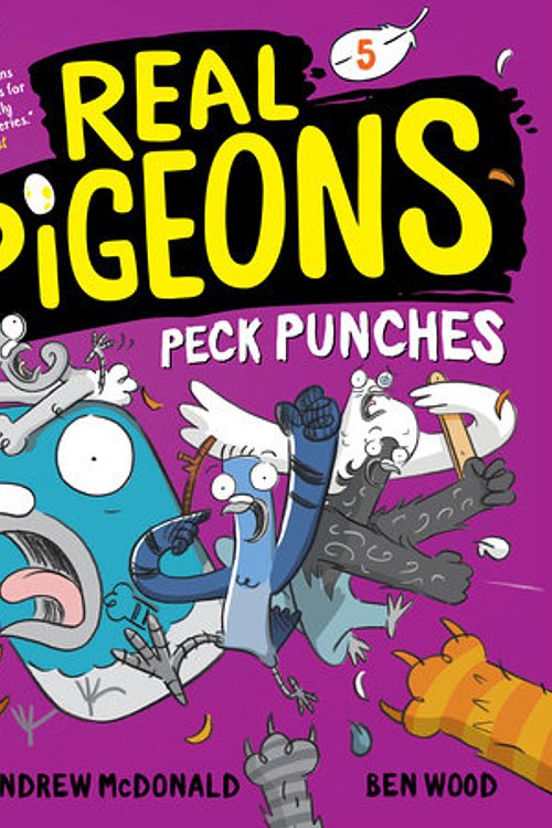 Cover Art for 9780593427231, Real Pigeons Peck Punches (Book 5) by Andrew McDonald