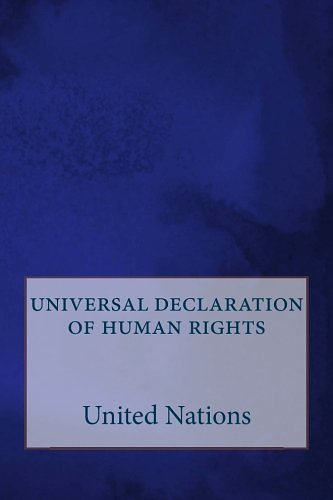 Cover Art for 9781523393725, universal declaration of human rights by united nations